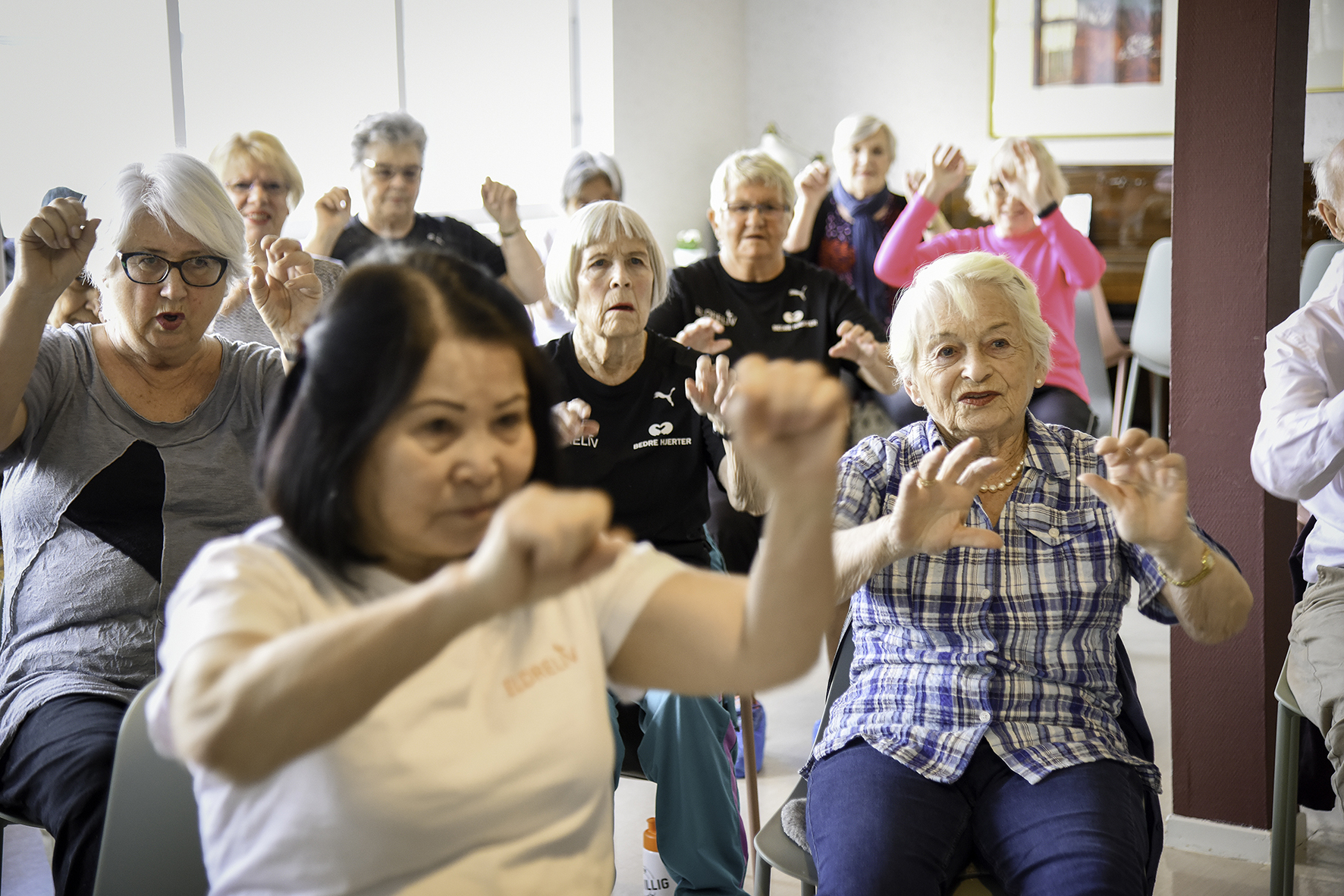 Vi kan arrangere gruppetrening for deg